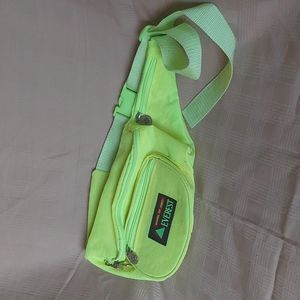 TOP SPORTS neon yellow fanny pack